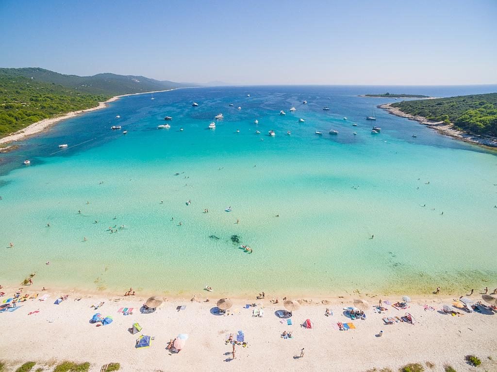 Chorwacja plaże, Dugi otok