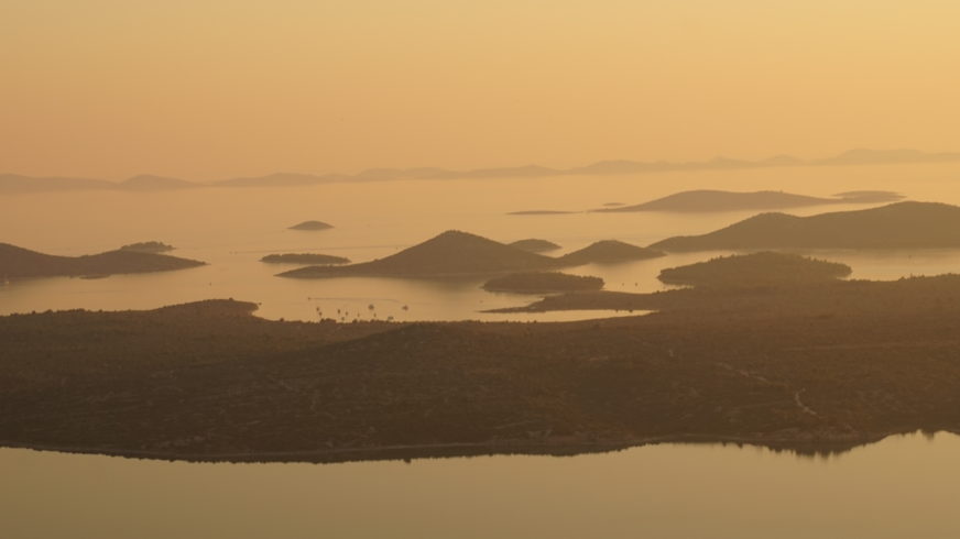 Panorama Kornati z Kamenjak