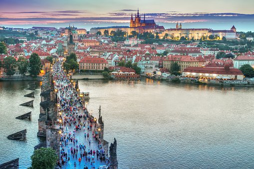 Panorama Praga, Praga Czechy, pixabay.com