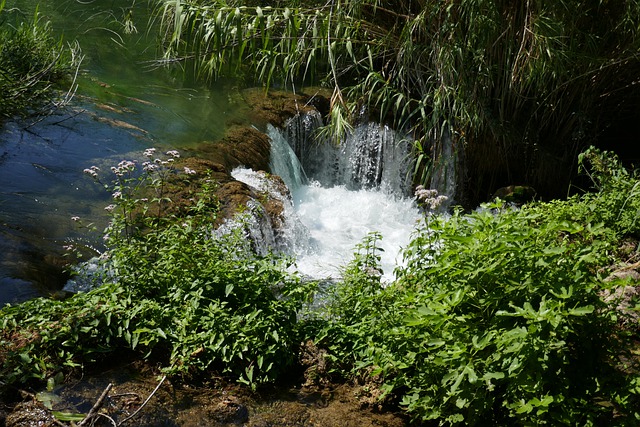 Wodospady na rzece Krka
