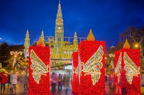 Jarmark bożonarodzeniowy Wiedeń
